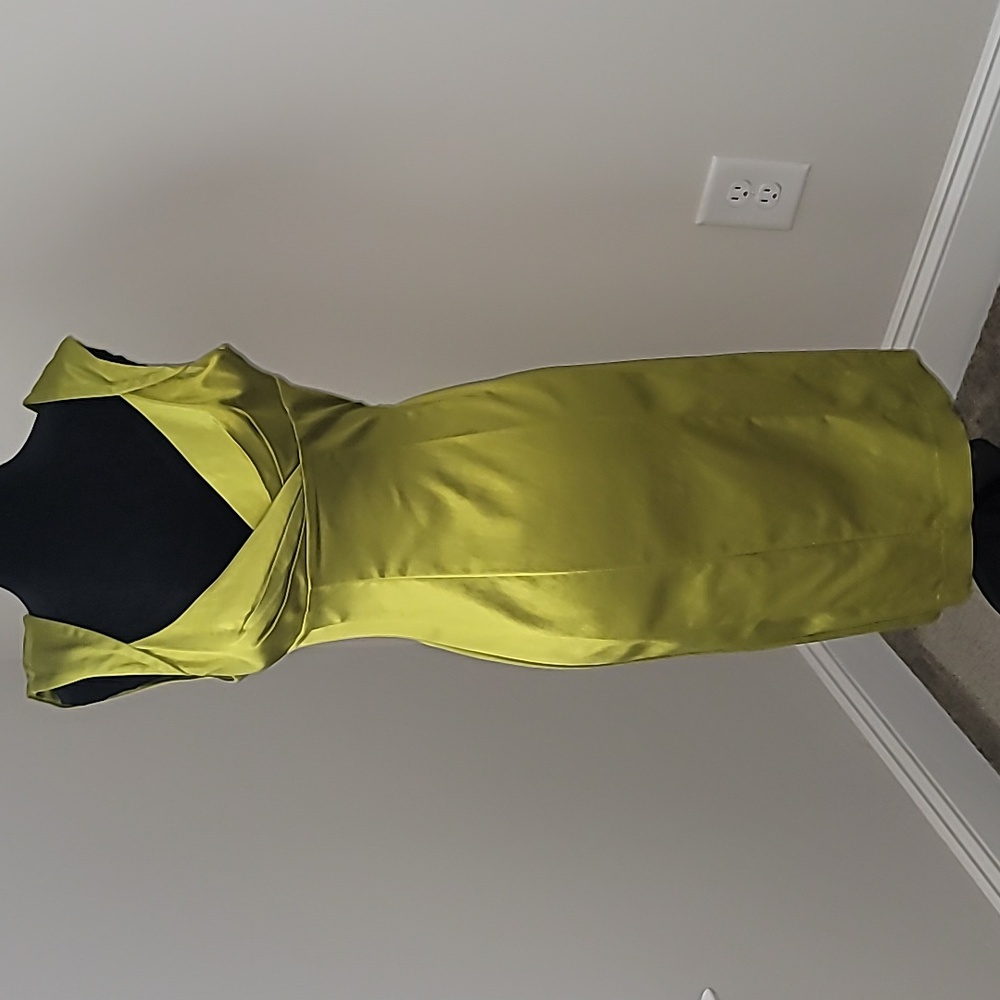 bebe Lime Midi Dress
